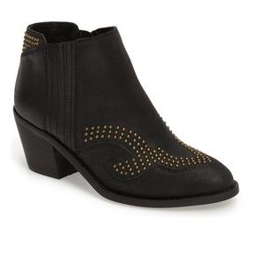 Lucky Brand • Black Maiaa Studded Booties